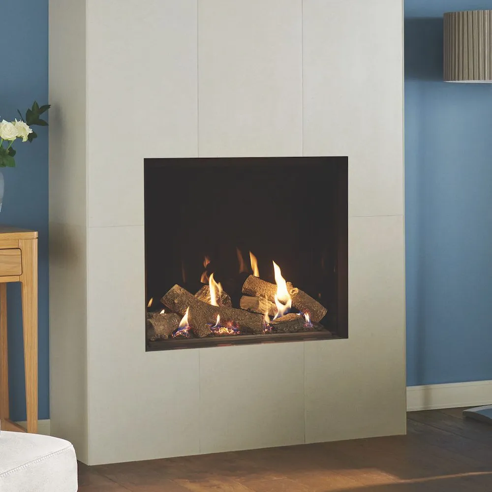 Gazco Riva2 750HL Edge Conventional Flue Gas Fire