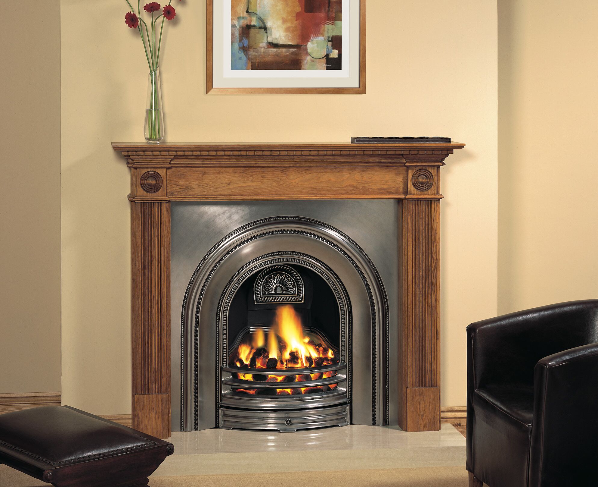 Stovax Decorative Arched Fireplace Insert