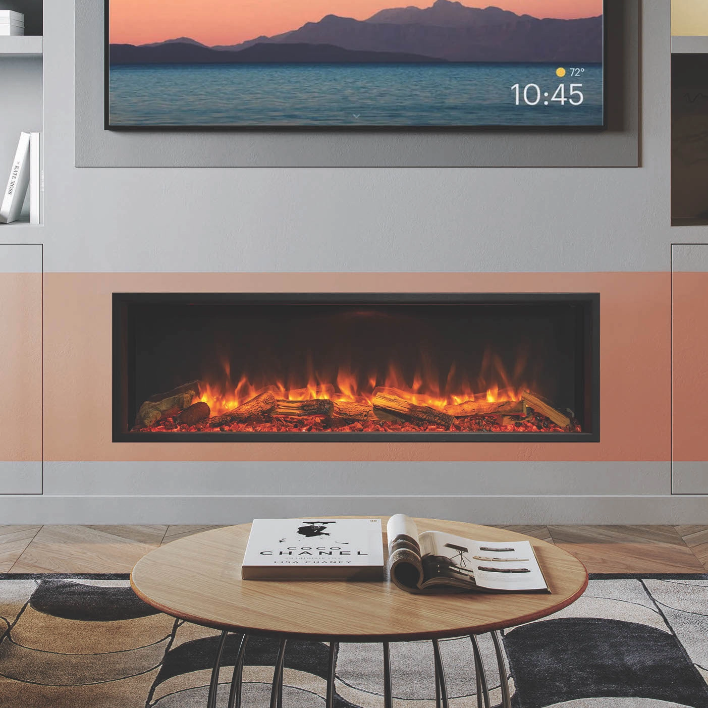 Gazco eReflex 135RW 1-2-3 Sided Electric Fire