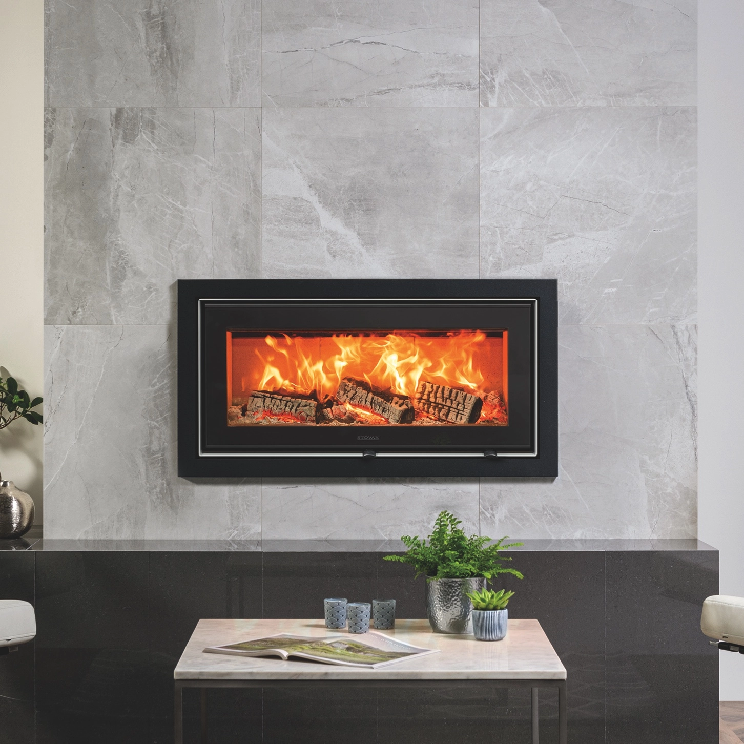 Stovax Studio 2 Air Inset Wood Burning Cassette Fire