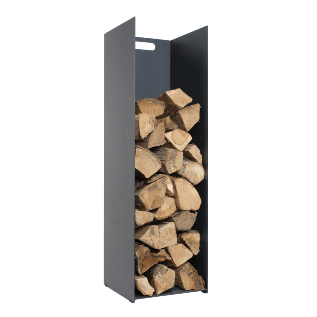 Stovax-Black-Log-Holder-Large