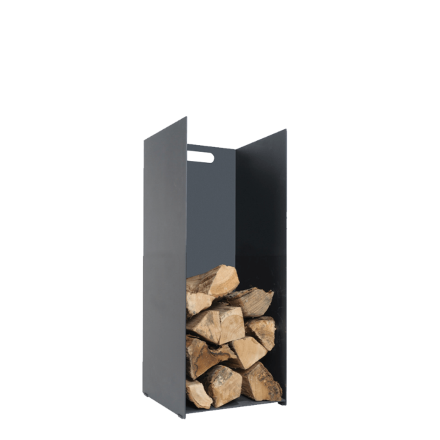 Stovax-Black-Log-Holder-Small