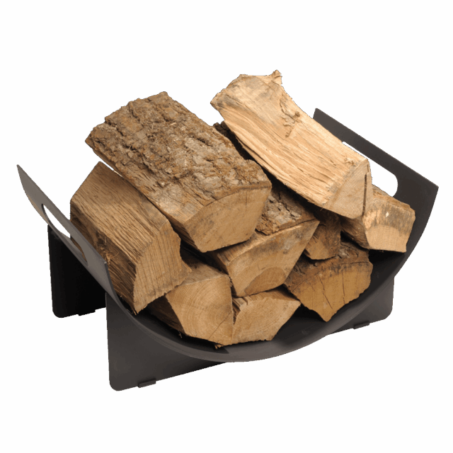 Stovax small black log holder