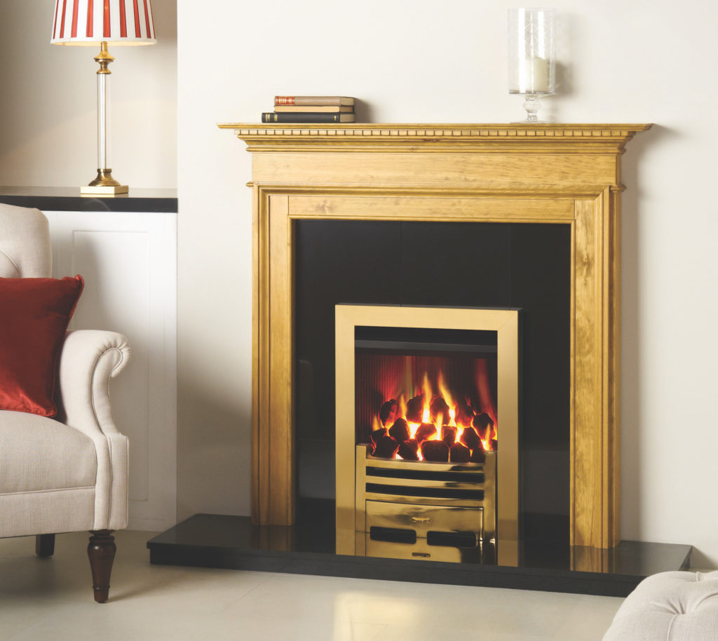Polished Brass Front and Frame