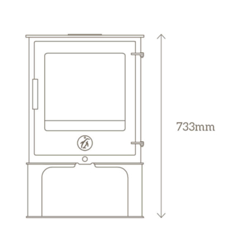 Chilli Penguin Stock Cube Woodburning Stove Dims 2