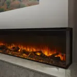 British Fires New Forest 2400 Black Edition Close Up