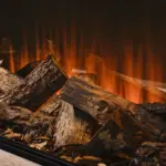 British Fires New Forest 2400 Black Edition Log Bed