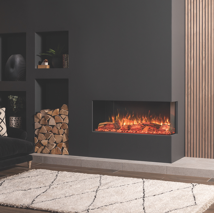 2-Sided, Split Oak Logs