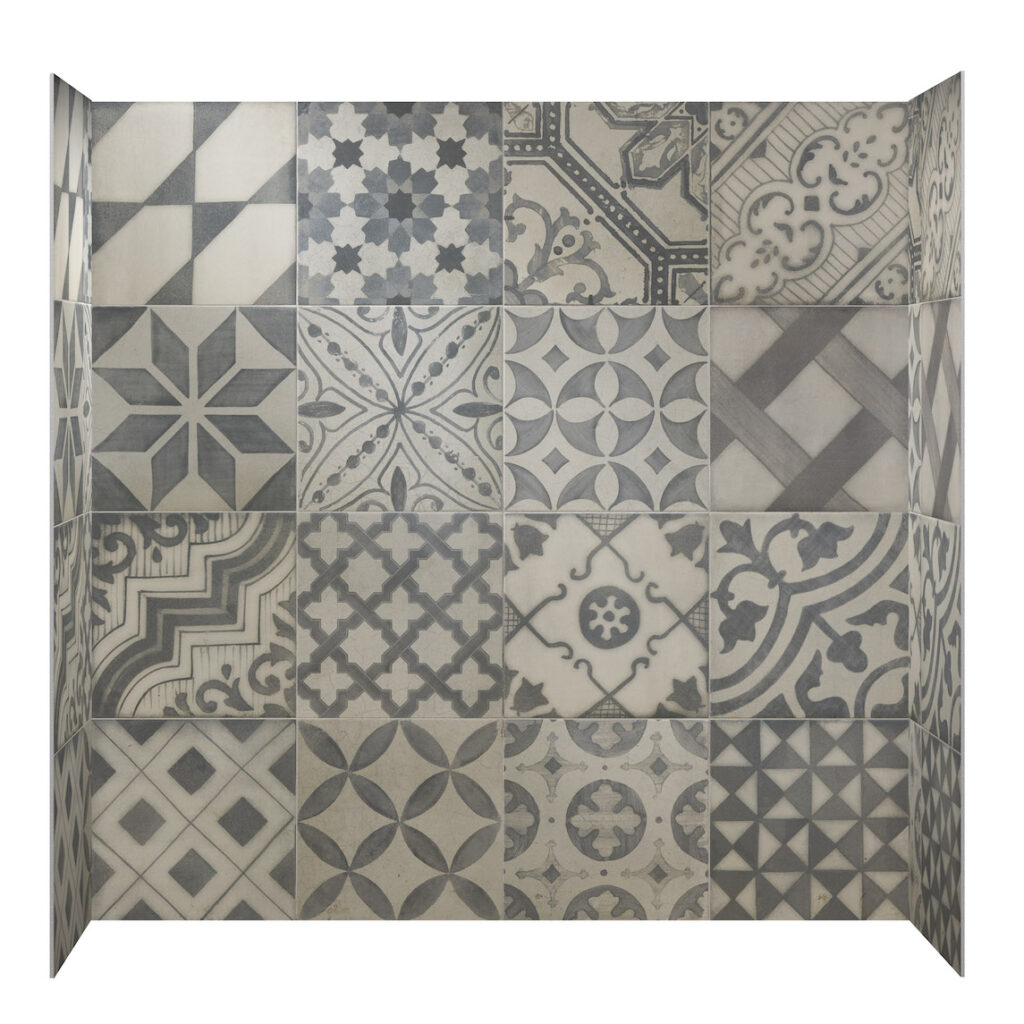 Grey vintage chamber