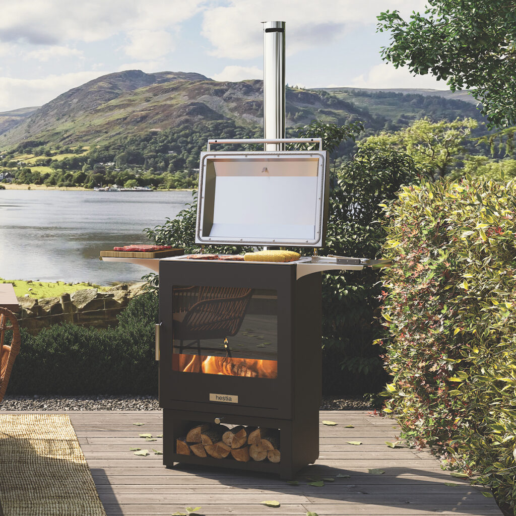 Dragonfly Hestia Heat & Cook Grill 50 Outdoor Barbecue Heater