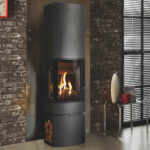 Steel Graphite Log Store & Tall Top Steel Graphite Log Store & Tall Top