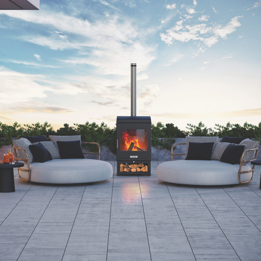 Dragonfly Hestia Heat 50 Outdoor Wood Burning Stove