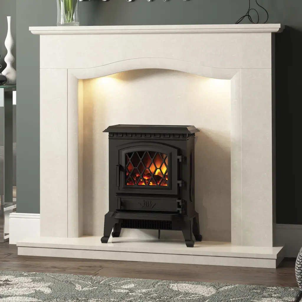 FLARE York Electric Stove Lattice Door