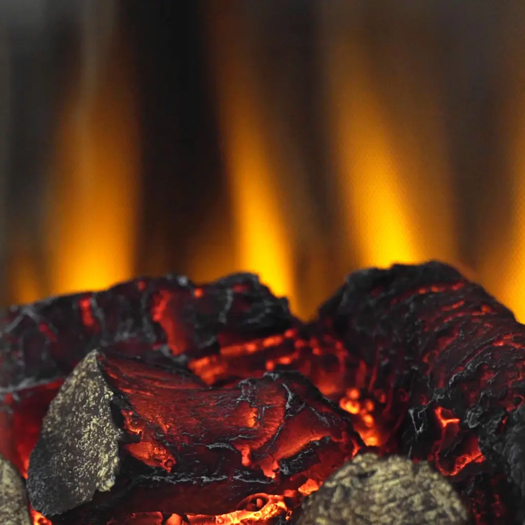 British Fires Bramshaw Electric Stove Moulded Logs