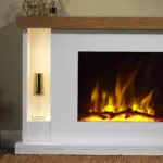Flametek Williamsburg Electric Fireplace Suite