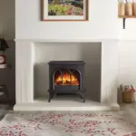 Gazco Huntingdon 40 Electric Stove Tracery Door Gazco Huntingdon 40 Electric Stove Tracery Door