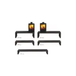 Stovax Riva Stove Benchs. Stovax Riva Stove Benchs.