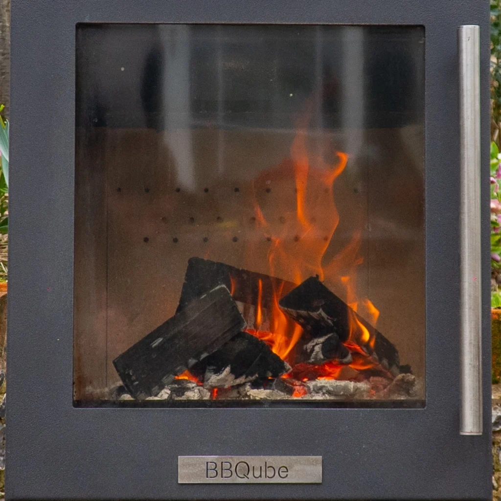 BBQube HeatQube Outdoor Wood Burning Stove