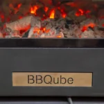 BBQube Outdoor Wood Burning Grill & Heater - Log Store