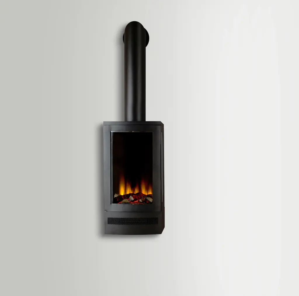 British Fires Bramshaw Wall Hung LED Electric Stove