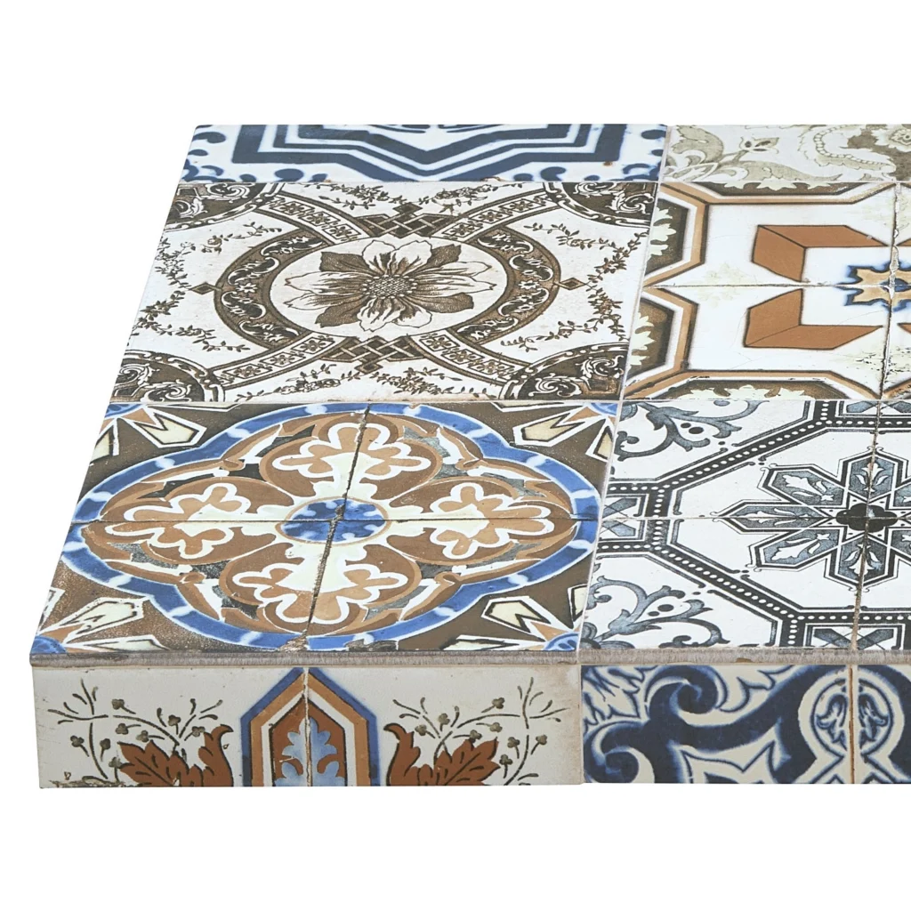 OER Vintage Multi Tiled Rectangular Hearth