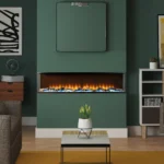 FLARE Invision 1250 1-2-3 Sided Electric Fire