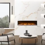 FLARE Invision 1250 1-2-3 Sided Electric Fire