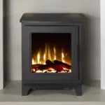 Firetti Fires Milan Electric Stove on a hearth Firetti Fires Milan Electric Stove on a hearth