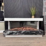 Ex Display Bespoke Fireplaces Lazio Suite & 1250 X Electric Fire