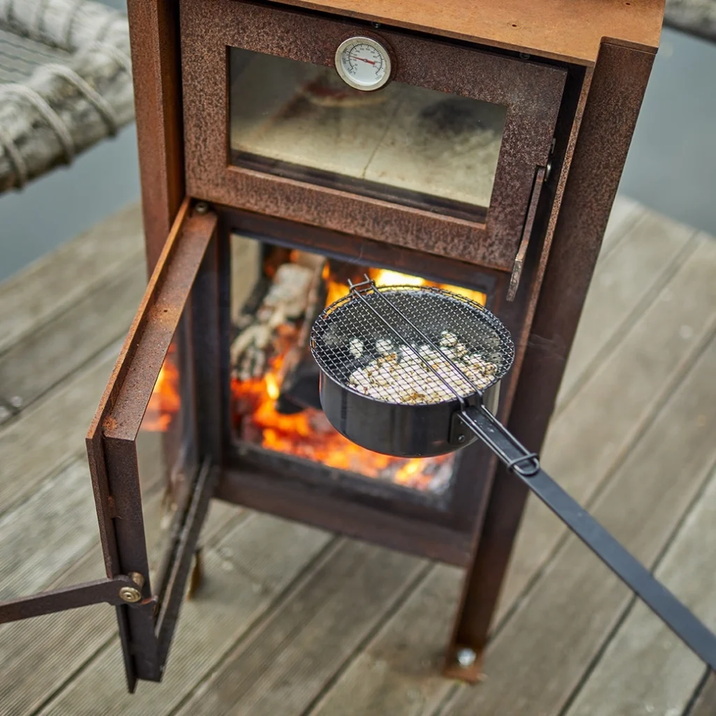 RB73 Quercus Outdoor Wood Burning Stove