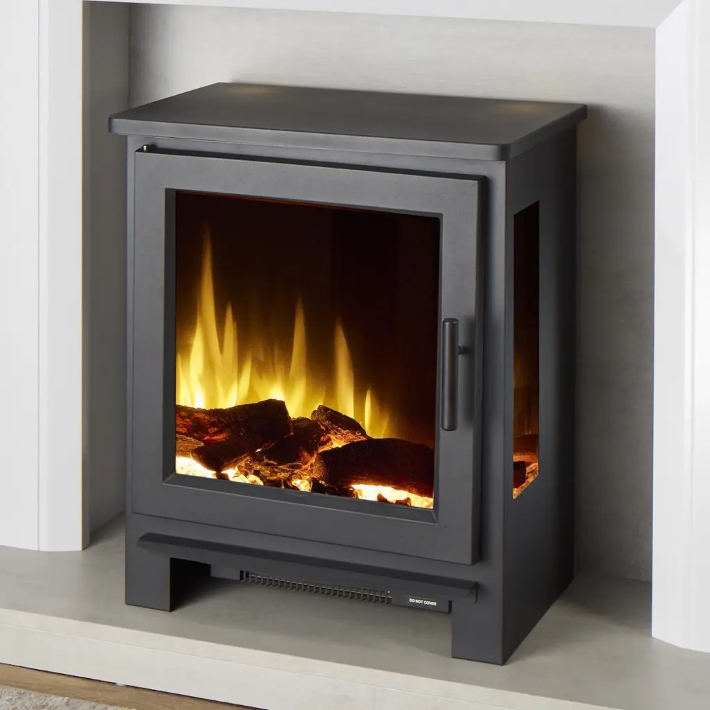 Firetti Fires Naples Electric Stove close up