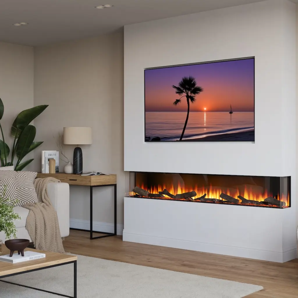 Eccentra_Three-sided Media Wall Fire