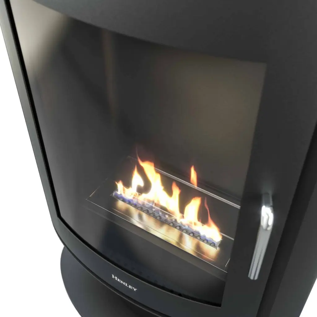 Henley Madrid Bio Stove Close Up