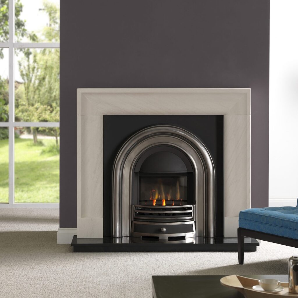 Penman Arlington Limestone Fireplace Surround