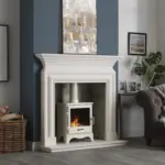 Penman Avellino Limestone Fireplace Penman Avellino Limestone Fireplace