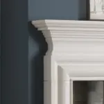 Penman Avellino Limestone Fireplace Surround Detail Penman Avellino Limestone Fireplace Surround Detail