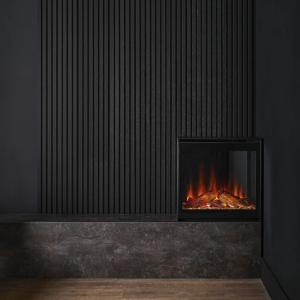 British Fires Cube glass door 2