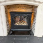 British Fires Hinton Cast Iron Electric Stove Ex Display British Fires Hinton Cast Iron Electric Stove Ex Display