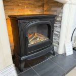 EX Display - British Fires Hinton Cast Iron Electric Stove EX Display - British Fires Hinton Cast Iron Electric Stove