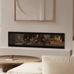 Escea LE1550 Holographic Electric Fire inset Room