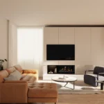 Escea LE800 Holographic Electric Fire Roomset