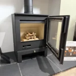 Ex Display Chesneys Serendipity 5 Wood Burning Stove Door Open