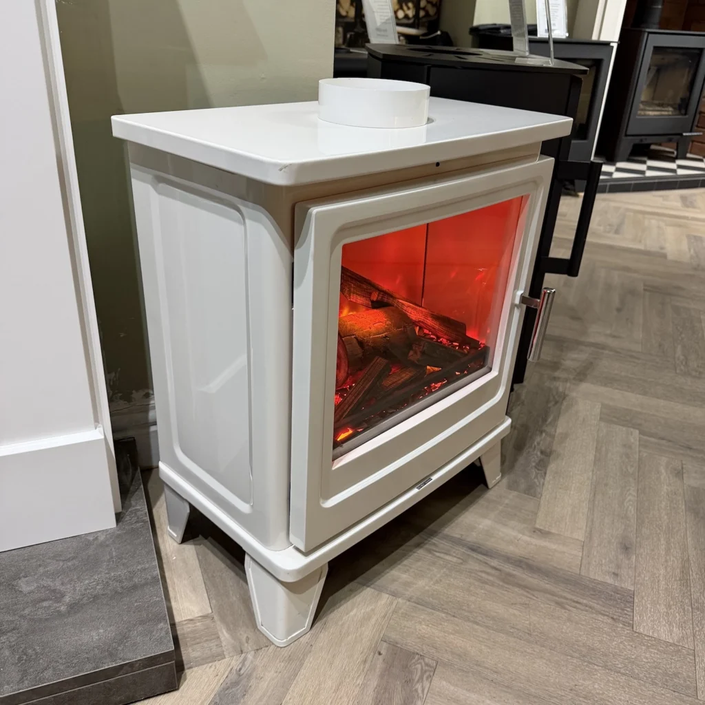 Ex Display Solution Fires Blackthorn Electric Stove Side View