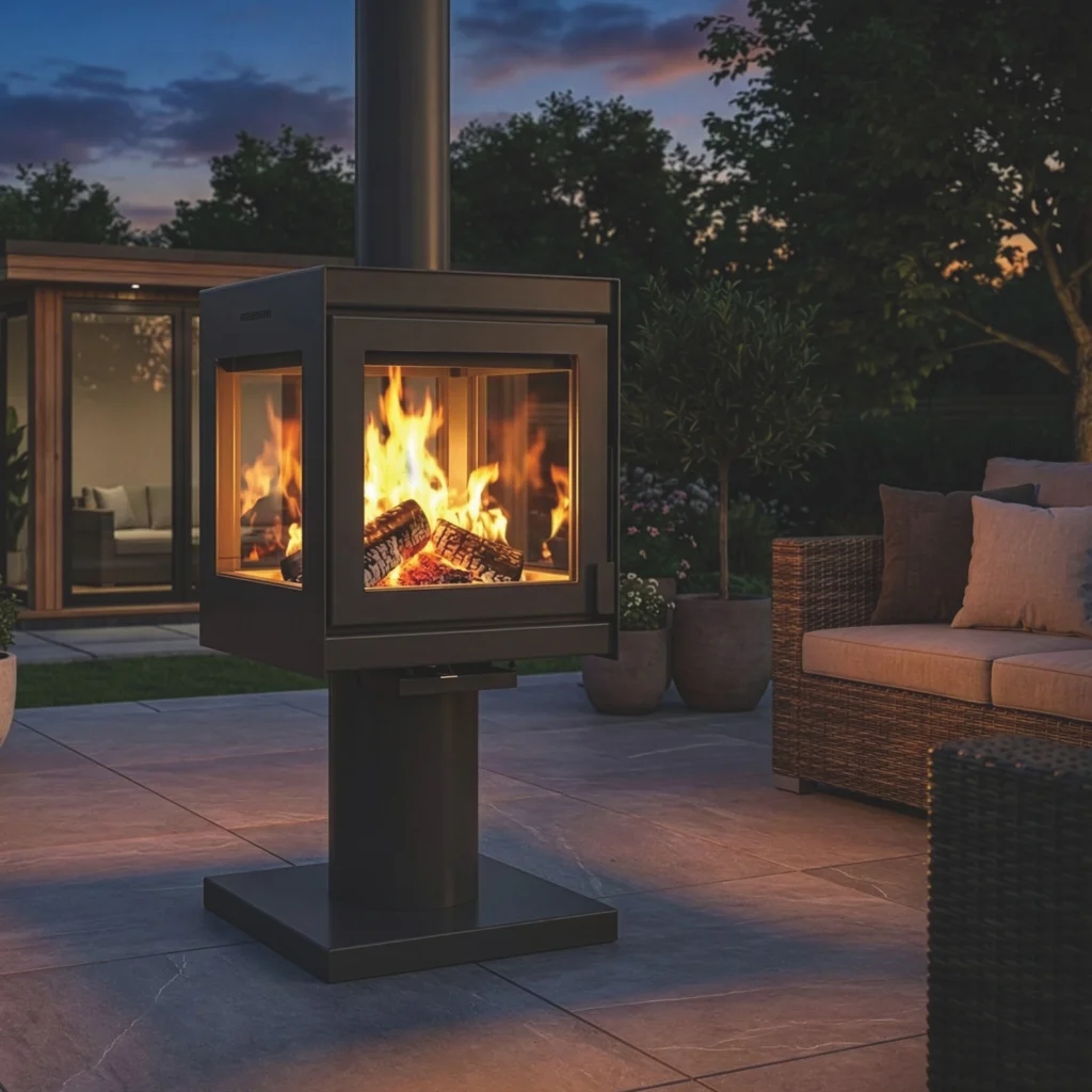 Firebloom Fresco Plus Outdoor Wood Burning Stove