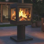 Firebloom Fresco Plus Outdoor Wood Burning Stove. Firebloom Fresco Plus Outdoor Wood Burning Stove.