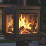 Firebloom Fresco Plus Outdoor Wood Burning Stove Detail Firebloom Fresco Plus Outdoor Wood Burning Stove Detail