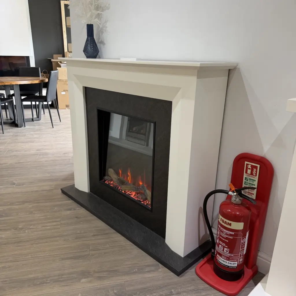 Gazco eStudio 60r Ex display Suite. Side view