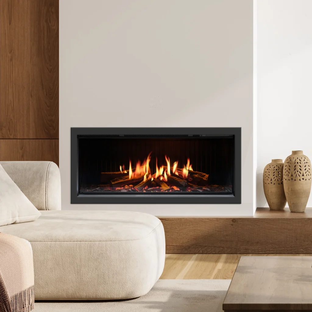 Vision E-Line Solus iX10 Electric Fire with extra trim